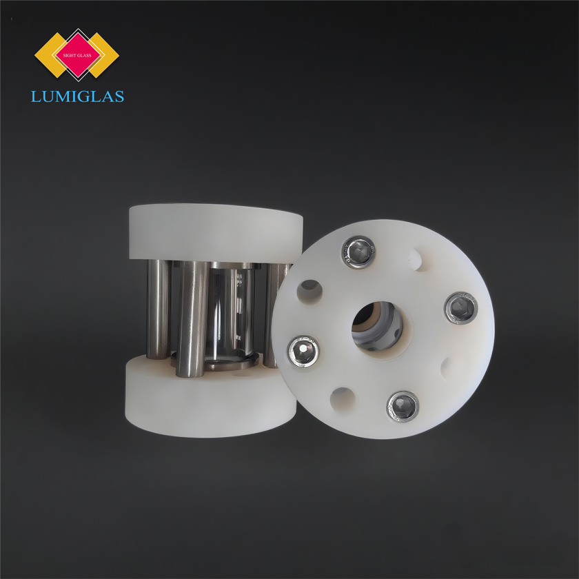 PVDF Pipeline Sight Glass — Tubular PVDF Sight Flow Indicator - Image 4
