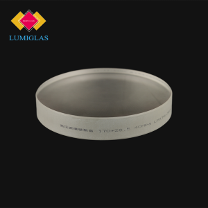 Ultra high pressure tempered glass rupture disc — front view