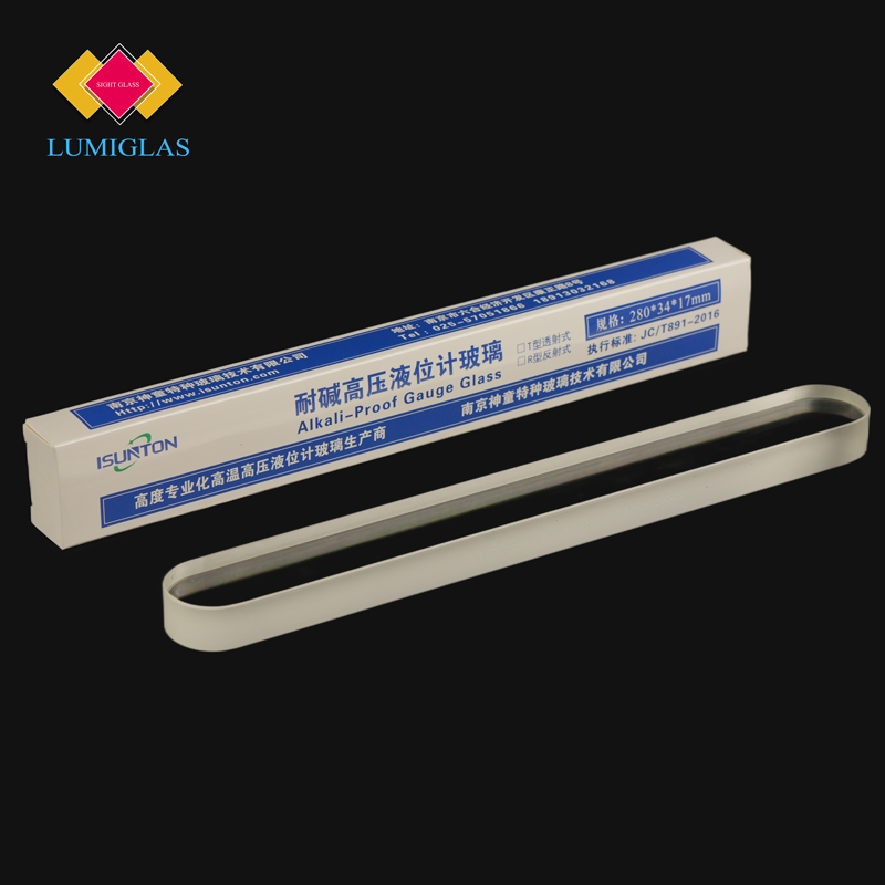 packaged alkali-resisting level gauge glass ready to ship