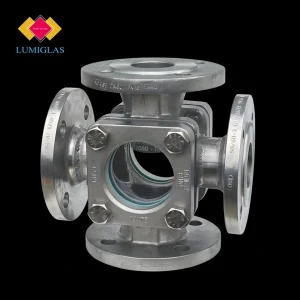 four-way sight glass
