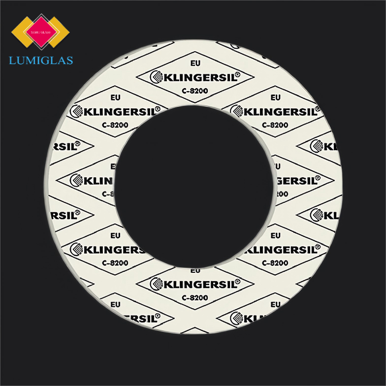 C-8200 — Chemical-resistant glass-fiber gasket material