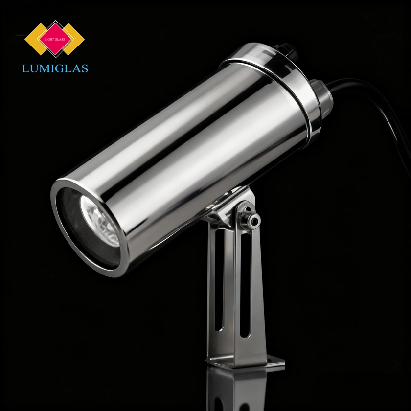 Lumiglas ASL55 LED-Ex front view stainless steel