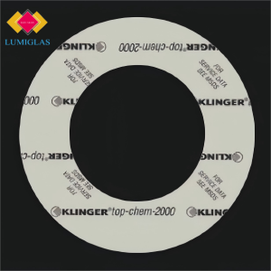Top-Chem 2000 — Modified PTFE Gasket (filled with silicon carbide)