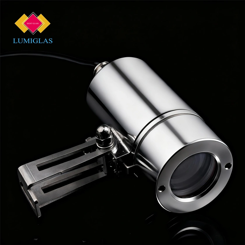 Lumiglas ESL25 LED-Ex front view stainless steel