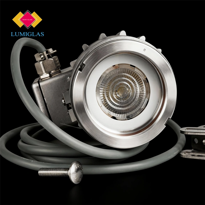 Lumistar USL 06 LED-Ex front view stainless steel
