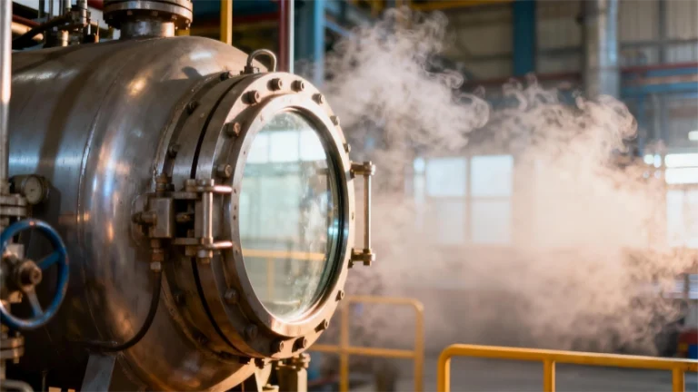 Steam boiler sight glass