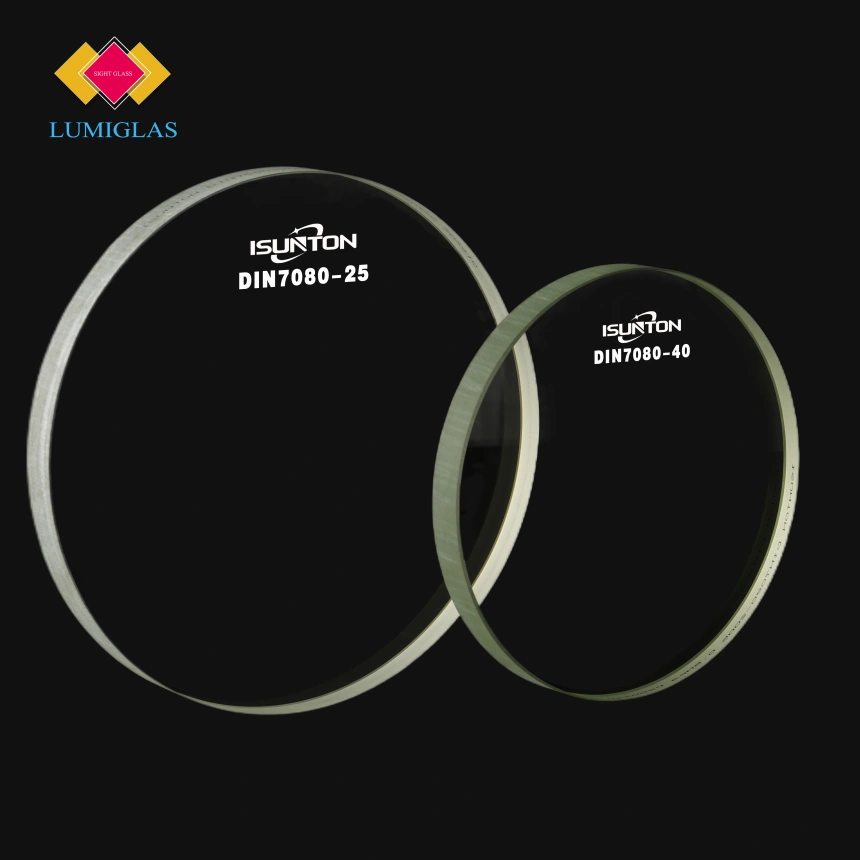 DIN 7080 borosilicate glass dis