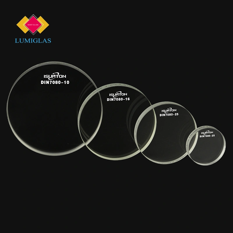 DIN 7080 borosilicate glass dis