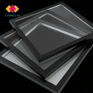 Lumiglas high-temperature explosion-proof glass-ceramic IGU, Neoceram + tempered safety glass, 950 °C service